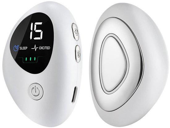 Microstroom slaaphulpmiddel2Dit model15Niveau sterkte—Slaaphulpmiddel30Minutentimer,Type-CDraadloze interface, geschikt voor thuis, op kantoor en op reis. van Merkloos