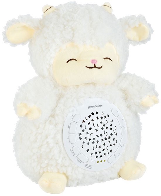 MILLY MALLY - pluche schaap met projector van Milly Mally