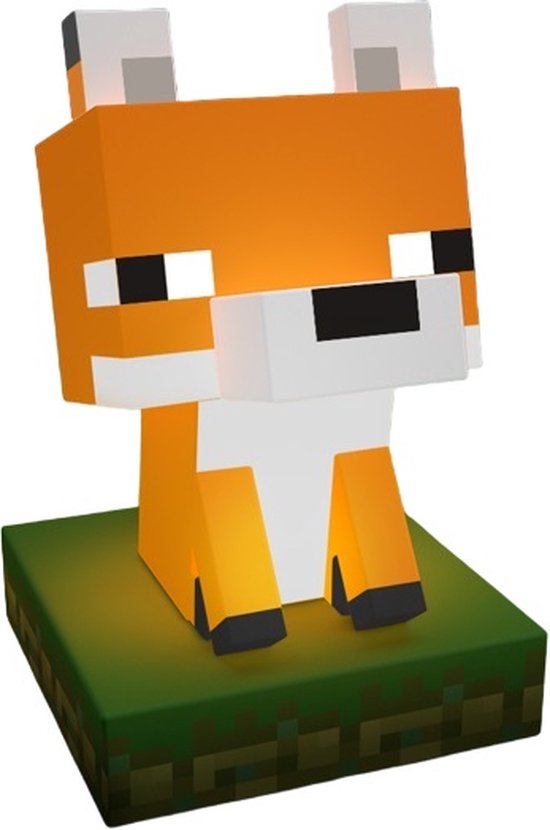 Minecraft - Vos Icon Lamp van Mi