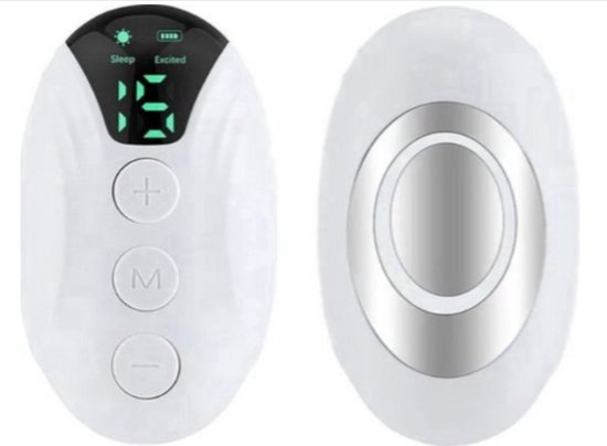 Mini Draagbare Handheld Slaapapparaat: Hypnose & EMS Pulsstimulatie, USB Oplaadbare Slaaptrainer voor Effectieve Slaaptherapie, Slaap Hulp Gadget en Ontspanningsapparaat van Flowtime