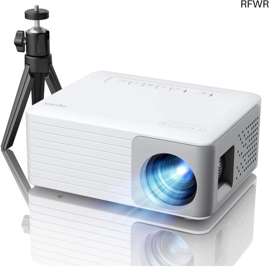 Mini Projector - Draagbare Beamer - Home Cinema - Automatische Keystone - 1080P Full HD - Zwart van MINI