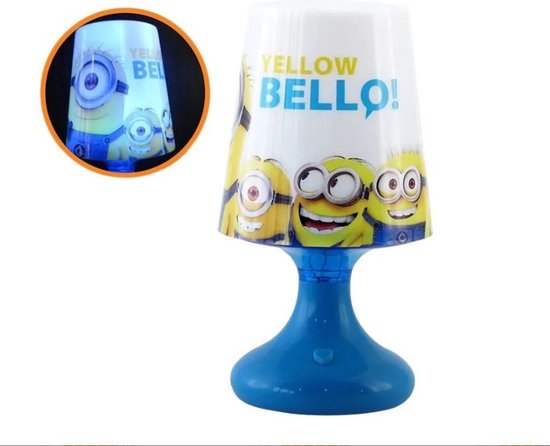 Minions Despicable Me Nachtlamp - Kinderkamer verlichting Led 18x10x10 cm