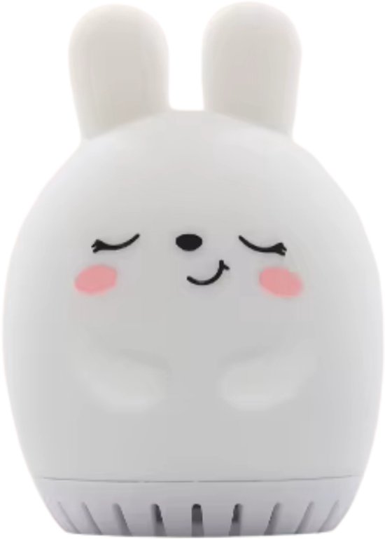 Minnia - Rabbit White Noise Machine Baby & Night Lamp - Konijn Witte Ruis Apparaat & Nachtlampje - Konijn - voor Baby’s, Peuters & Kinderen - Wit van Merkloos