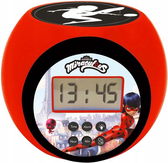 Miraculous Projector Wekker met Timer