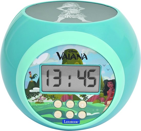 Moana Projector Wekker