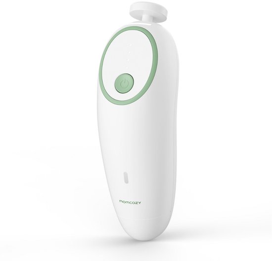 Momcozy Elektrische nagelvijl - Geschikt voor baby's, kinderen en volwassenen - Wit/Groen van Momcozy