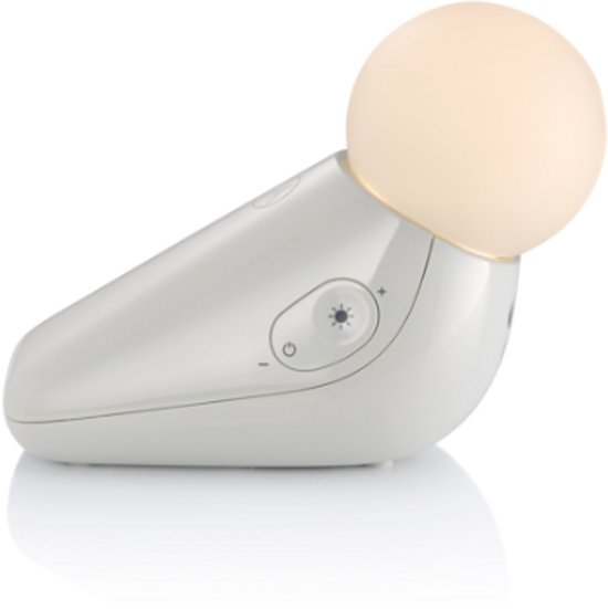 Motorola Nursery - Baby nachtlampje, Rustgevende Geluiden en Wiegeliedjes, Zachte Meer kleurige Verlichting, Instelbaar Volume, Draagbaar en Oplaadbaar, USB-C, Tot 50 Uur Gebruik van Motorola