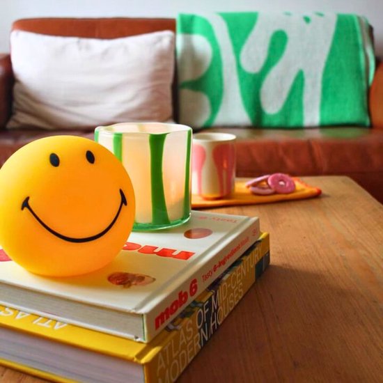Mr Maria - Smiley® Bundle of Light - 11 cm - LED lamp - Geel van Mr Maria