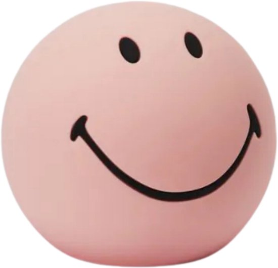 Mr Maria - Smiley® Bundle of Light - 11 cm - LED lamp - Nachtlampje - Roze van Merkloos