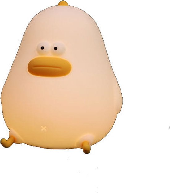 MUID Chick Lamp - Nachtlampje kinderen - Kuiken - Siliconen van MUID