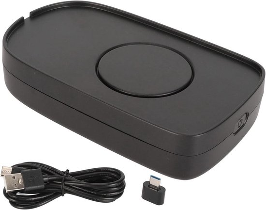 Muis Jiggler - Muisverplaatser Wiggler - Computer Wakker Houden - Niet Detecteerbaar - 2 DPI Niveaus - Zwart