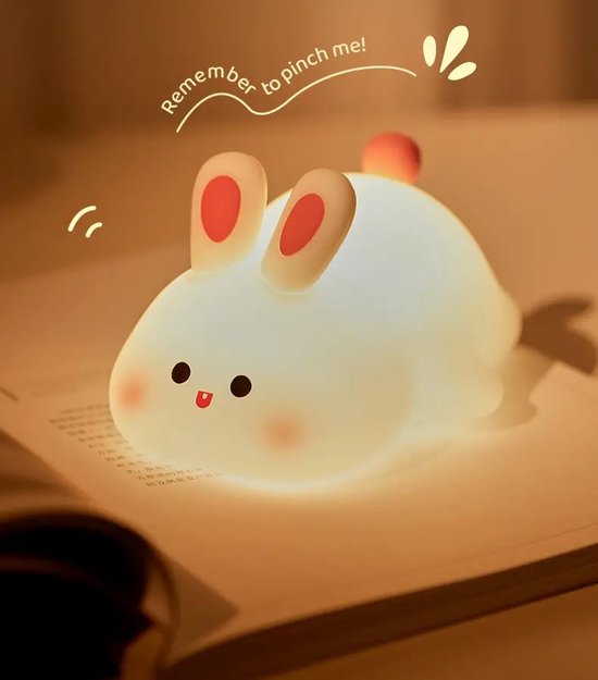 My Arc - GlowBunny - Nachtlampje - Baby Kamer - Led Dimmer - Speelgoed - Handige Bediening van My Arc