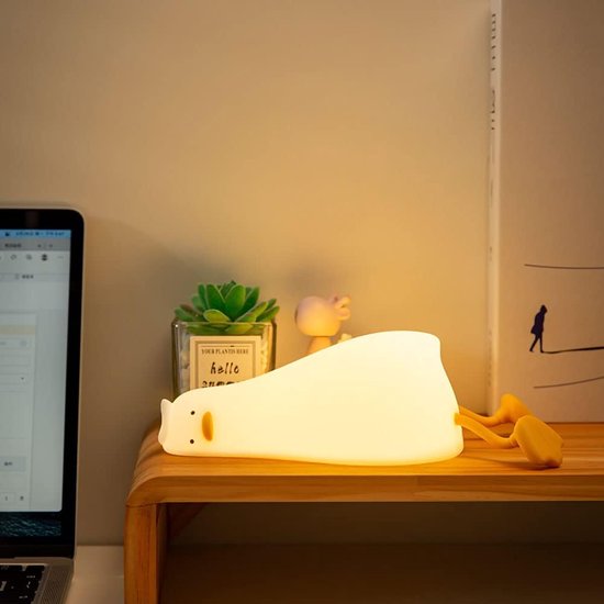 My Arc - Kinderkamer Nachtlampje - Lazy Duck - Led Dimmer - Kindvriendelijk van My Arc