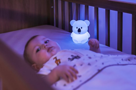 Nachtlamp - Nachtlampje - Kinderlampje - Babylampje - Nachtlamp Baby - Nachtlamp Kind - Slaaplampje - Oplaadbaar Nachtlampje - Siliconen Nachtlampje - Nachtlamp met Timer - Babykamer Lamp - Kinderkamer Lamp - Koala Nachtlampje - Koala Lamp
