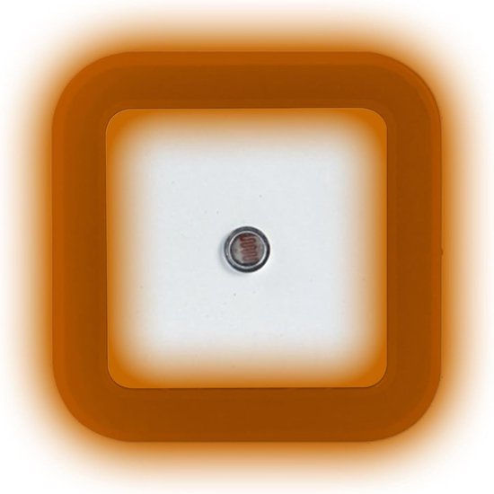 Nachtlamp Plug-in - Stekkerlampje - Automatische Verlichting - Schemer-dageraad Sensor - 4 x 7 x 4 cm - Geel