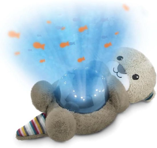 Nachtlamp Projector - Sterren Projector Baby - Baby Slaap Gids - Geluidssensor Actief - 20 x 12 x 24 cm