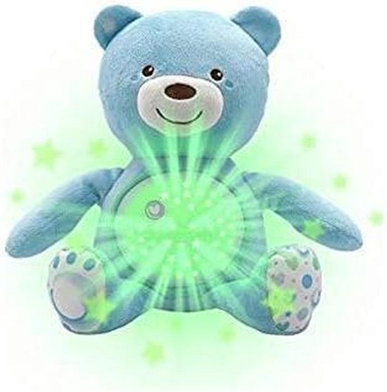 Nachtlamp Projector - Sterrenhemel Projector - Baby Kalmeren - Zachte Melodieën - 30 cm - Blauw
