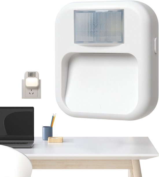 Nachtlamp Stekker - Helder Nachtlicht - Kinderkamer Hal - Schemering Tot Dageraad Sensor - 75 x 28 x 75 cm