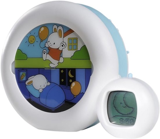 Nachtlamp & Wekker voor Peuters en Baby's 5-in-1 Dag-Nacht Indicator