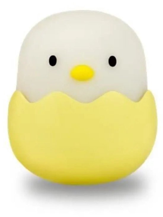 Nachtlampje Baby Eggy Geel - Nachtlamp van Merkloos