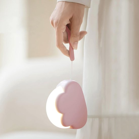 Nachtlampje Cloud voor Kinderen - Oplaadbare Peuter Lamp voor Slaapkamer & Kawaii Decoraties