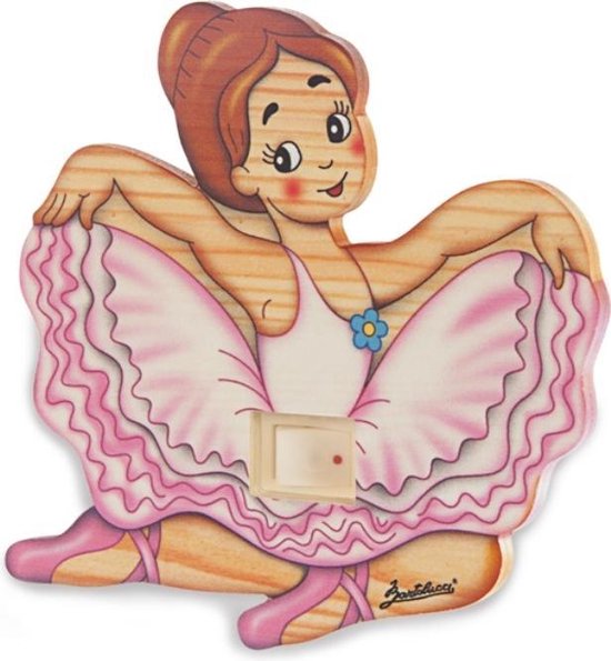 Nachtlampje hout Ballerina | Bartolucci van Bartolucci