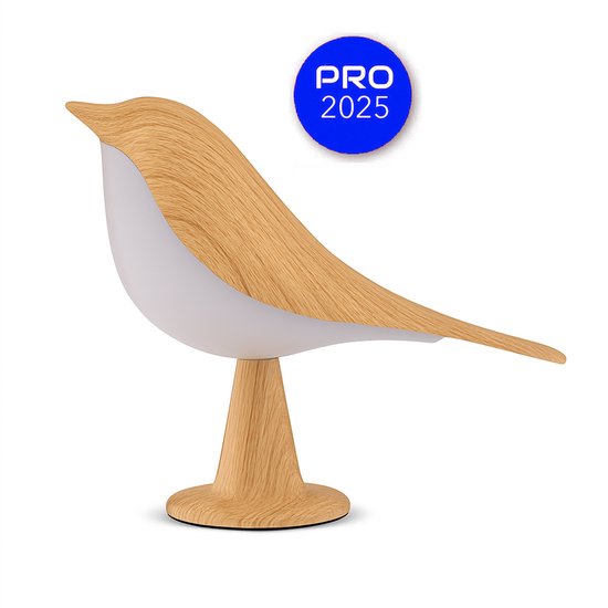 Nachtlampje Kinderen - Birdzen Nachtkastlamp - Lamp Voor Op Nachtkastje - Slaapkamer - Vogellamp van Birdzen