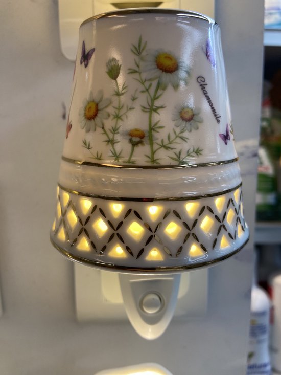 Nachtlampje LED - Butterfly Meadows 273500426 van Merkloos