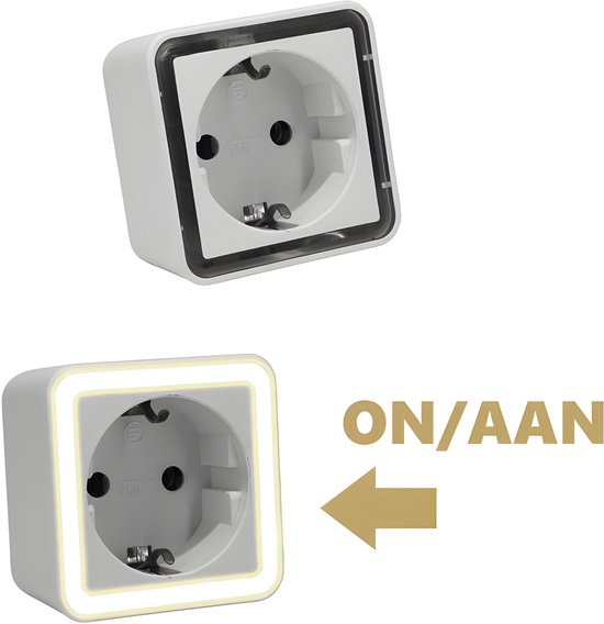 Nachtlampje met lichtsensor (ook voor kinderen) van Lunartec.