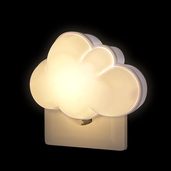 Nachtlampje met Schemersensor voor Stopcontact - Automatische LED Wandlamp voor Kinderkamer en Hal