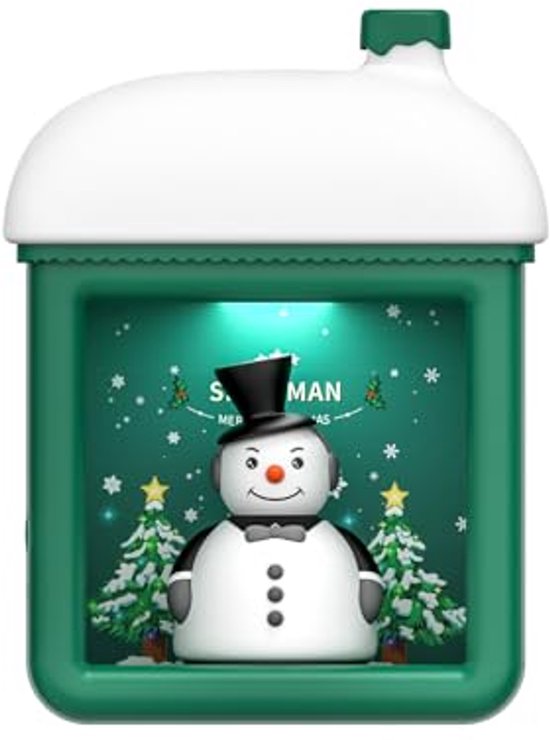 Nachtlampje met Sneeuwpop en Magnetisch Ontwerp voor Kinderen en Volwassenen van Merkloos