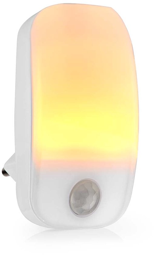 Nachtlampje - Met stekker - Dag/nacht en bewegingssensor - 0,55W - Warm wit van Homeylux
