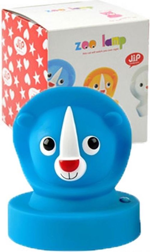 Nachtlampje poes kat kinderkamer lamp blauw. Vrolijk druklampje met gezellig licht van N/A