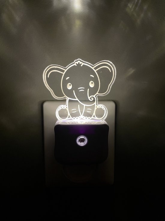 Nachtlampje stopcontact - Nachtlampje - Nachtlampje stopcontact kinderen - Nachtlampje kinderen - Nachtlampje baby - Nachtlampjes - Nachtlamp - Tafellamp - Bedlamp - Nachtlampje volwassenen - Babykamer - Kinderkamer accessoires - Tafellamp slaapkamer van Aigostar