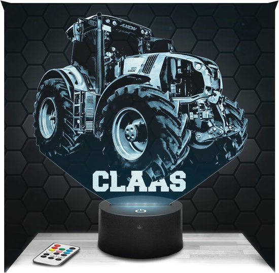 Nachtlampje Tractor Landbouw Miniatuur Decoratie voor Volwassenen van Merkloos