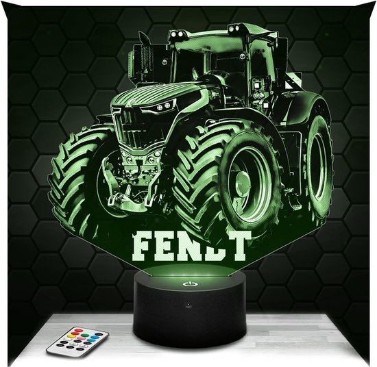 Nachtlampje Tractor Landschap Decoratieve Miniatuur voor Volwassenen – Perfect Cadeau voor Iedereen van Merkloos