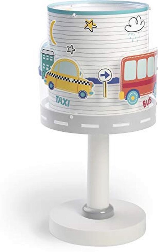 Nachtlampje voor Baby's met Auto's en Vliegtuigen - Perfect voor Reizen van Merkloos