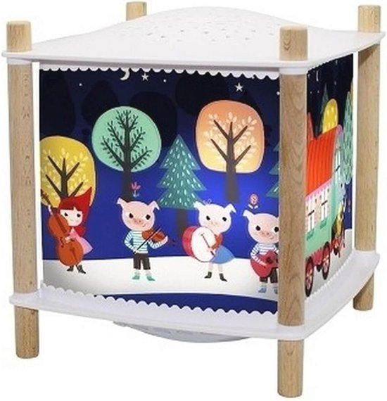 Nachtlampje voor baby's met muziek en sterrenhemel projector