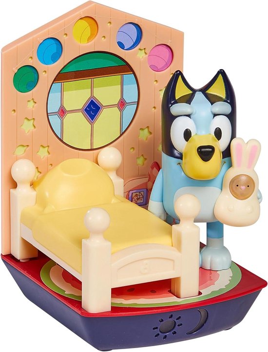 Nachtlampje Zaklamp - Slaaptrainer Kinderlamp - Kind Geruststellen - 3 Functies - 11 x 9 x 14 cm - Veelkleurig