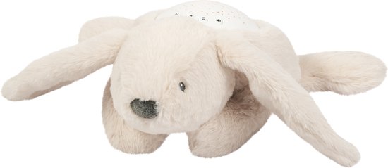 Nattou Konijn - nachtlampen - projector - knuffel - 26 cm - Konijn Beige van Merkloos