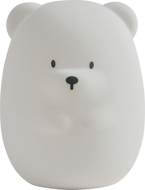 Nattou Silicone - Nachtlamp voor Baby's - Beer - 15 cm van Nattou