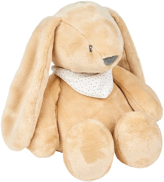 Nattou Sleepy - Knuffel met Nachtlamp - Konijn - Lichtbruin - 30 x 20 cm van Nattou