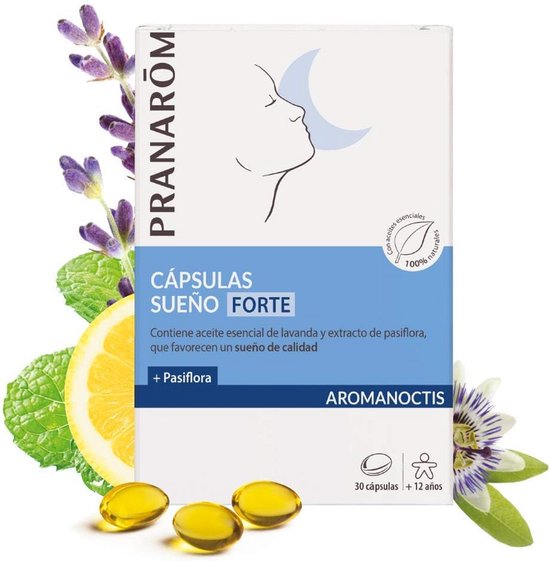 Natuurlijke Slaapcapsules met Lavendel Munt en Citroen voor Diepe Rust van Merkloos