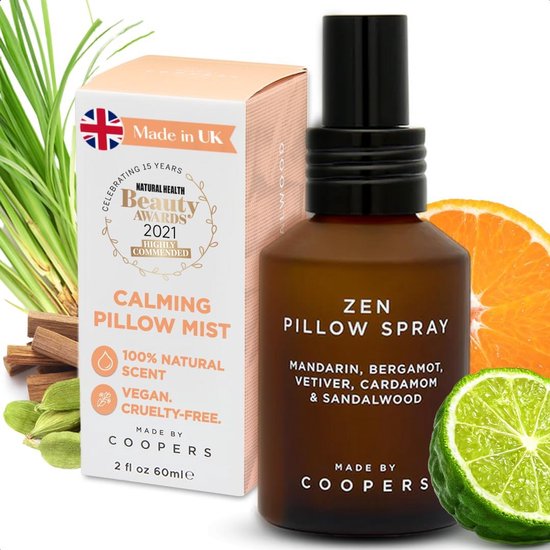 Natuurlijke Slaapspray voor Kussen en Kamer met Etherische Oliën - Ontspanning en Betere Nachtrust van Merkloos
