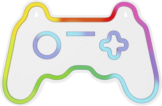 Neon LED RGB Gamepad - Lamp - Wandlamp - Gaming - LED - RGB van GXT