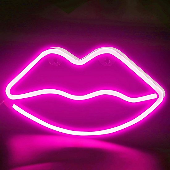 Neon Licht 3D Muur Decoratie Lamp - LED Verlichting voor Slaapkamer en Feestdecoratie