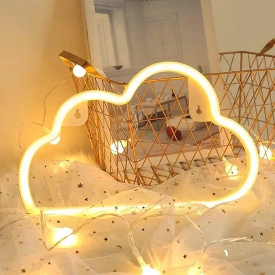 Neon Licht 3D Muur Decoratie Lamp voor Slaapkamer en Feesten van Merkloos