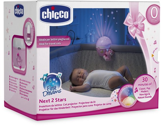 Next 2 Stars projector First Dreams roze van Merkloos