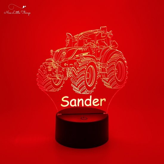 [Nice Little Thing] - Gepersonaliseerde RGB LEDlamp NEW HOLLAND Tractor van [Nice Little Thing]