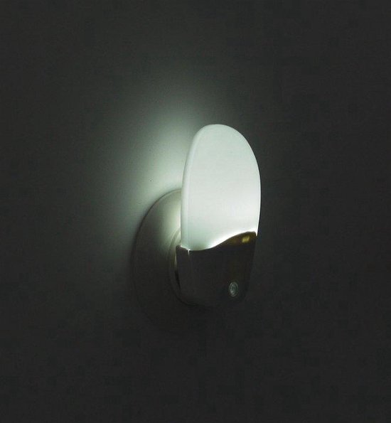 Niermann Nachtlampje LED ovaal - Nachtlamp - Wit van Niermann.